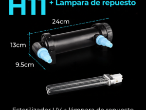 Filtro UV para acuario o estanque