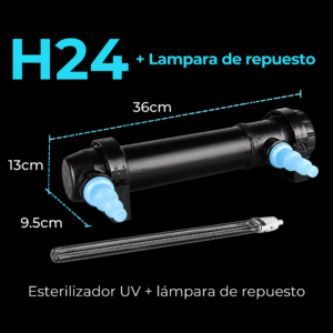 UV-24H + Lampara de repuesto